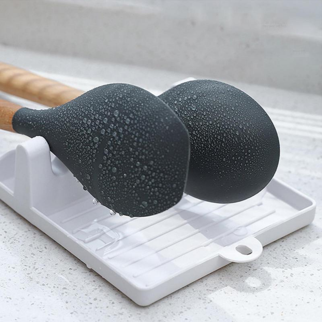 Suporte de Descanso para Talheres  Limpeza e Praticidade