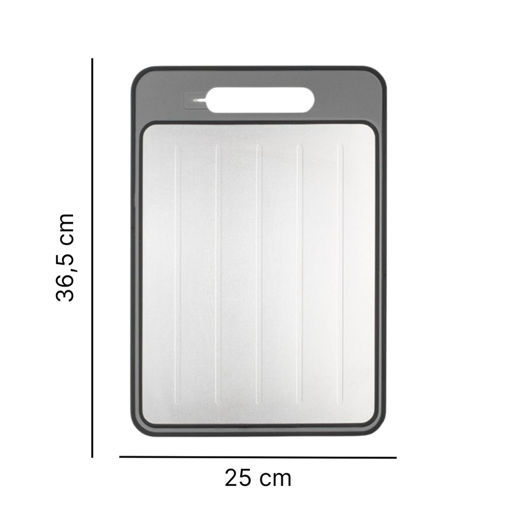 Tábua de Corte 3 em 1 com Descongelador e Amolador