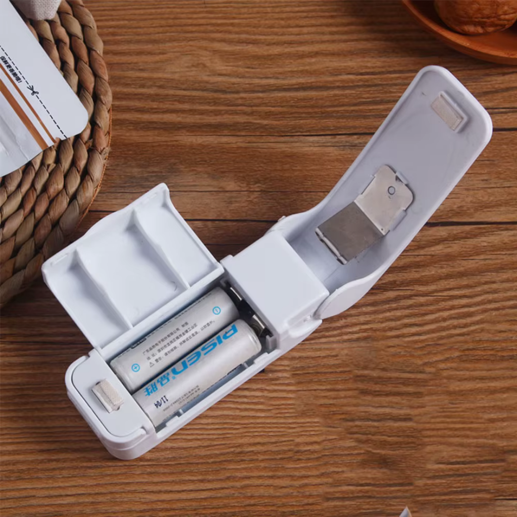 Mini Seladora de Plástico Portátil Fecha e Conserva Fácil