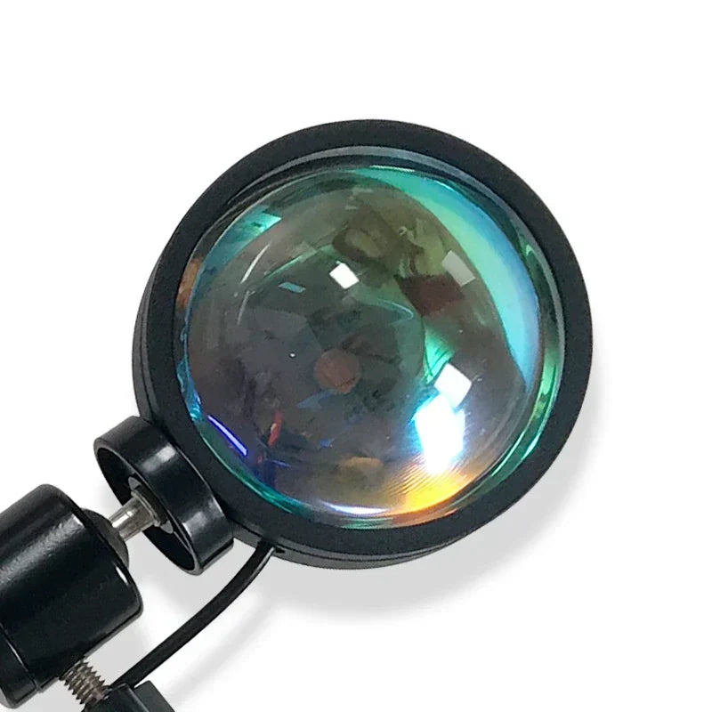 Luminária Pôr do Sol LED | Luz Sunset Decorativa com Atmosfera Colorida