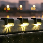 KIT 2 Luminárias Solares LED | Luz Quente IP65 PowerMax