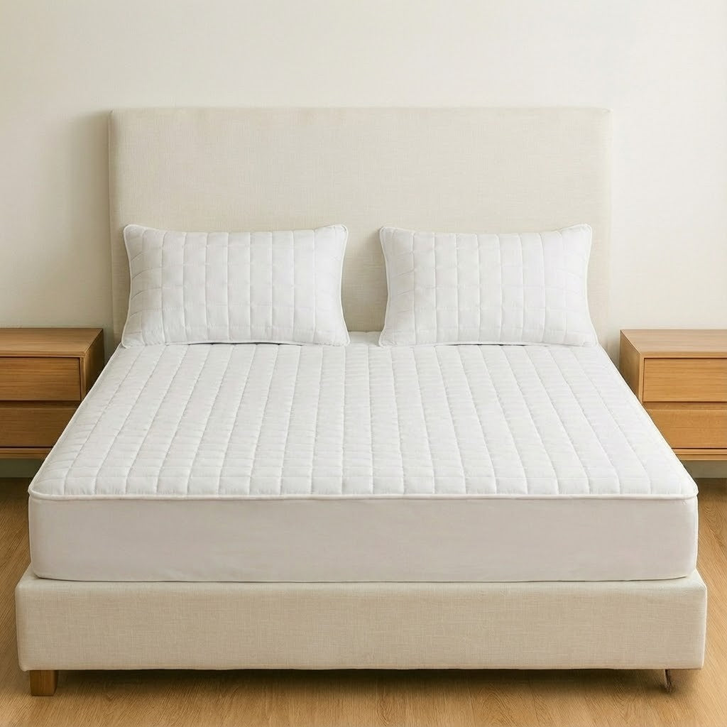 Capa impermeável Dream Shield — conforto e colchão protegido. Últimas unidades.