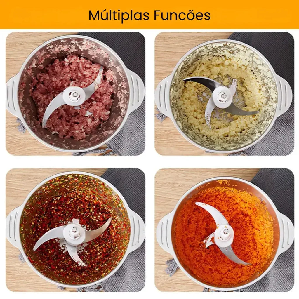 Pica Tudo Inox™ | Praticidade Total.