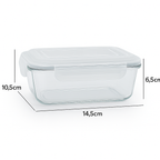 GlassFit – Potes de Vidro com Vedação Premium 370ml - Preço Promocional